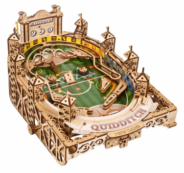 Ugears Quidditch Pinball Harry Potter i gruppen Fabrikat / U / UGEARS Models / Modeller Mekaniska hos Rynosx4 Hobbyshop AB (UG70231)