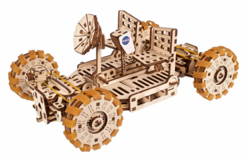 Ugears NASA Lunar Rover i gruppen Bygg & Verktyg / Byggsatser trä / Mekaniska Byggsatser hos Rynosx4 Hobbyshop AB (UG70236)