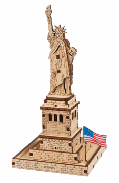 Ugears Statue of Liberty i gruppen Bygg & Verktyg / Byggsatser tr / Mekaniska 3D-Pussel hos Rynosx4 Hobbyshop AB (UG70247)