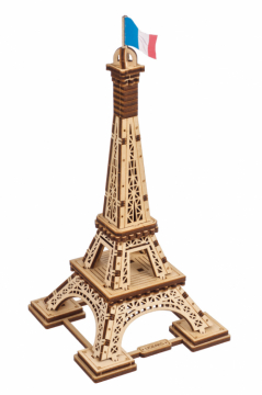 Ugears Paris Tower i gruppen Bygg & Verktyg / Byggsatser tr / Mekaniska 3D-Pussel hos Rynosx4 Hobbyshop AB (UG70249)