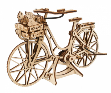 Ugears Dutch Bicycle i gruppen Bygg & Verktyg / Byggsatser tr / Mekaniska 3D-Pussel hos Rynosx4 Hobbyshop AB (UG70251)