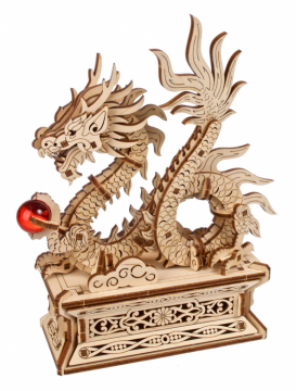 Ugears Wooden Dragon i gruppen Fabrikat / U / UGEARS Models / Modeller Mekaniska hos Rynosx4 Hobbyshop AB (UG70259)