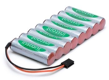 Vapex Sndarbatteri NiMH 9.6V 2100mAh i gruppen Elektronik / Batterier & laddare / Batterier / NiMH hos Rynosx4 Hobbyshop AB (V2100AA8SSF2)