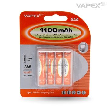 AAA/R3 Batteri NiMH 1100mAh 4-pack i gruppen Elektronik / Batterier & laddare / Batterier / NiMH hos Rynosx4 Hobbyshop AB (VP4VTE1100AAA)