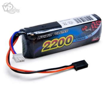 Sndar/Mottagar Batteri Li-Po 7,4V 2200mAh i gruppen Elektronik / Batterier & laddare / Batterier / Li-Po hos Rynosx4 Hobbyshop AB (VP93060II)
