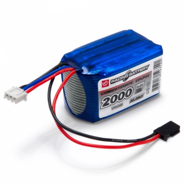 Mottagarbatteri Li-Fe 6.6V 2000mAh Kub i gruppen Elektronik / Batterier & laddare / Batterier / Sändare & Mottagare hos Rynosx4 Hobbyshop AB (VP93589)
