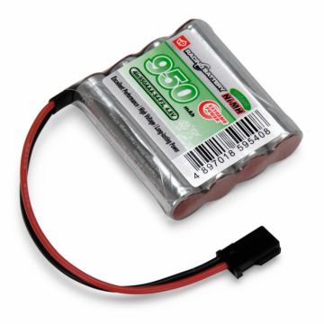 Vapex Mottagarbatteri NiMH 4.8V 950mAh i gruppen Elektronik / Batterier & laddare / Batterier / Sndare & Mottagare hos Rynosx4 Hobbyshop AB (VP950AAAS4F2)