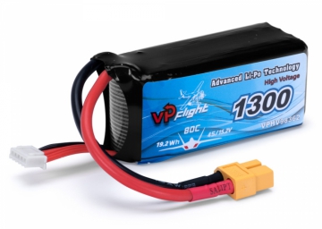 Li-Po Batteri 4S 15,2V(HV) 1300mAh 80C XT60-kontakt i gruppen Elektronik / Batterier & laddare / Batterier / Li-Po hos Rynosx4 Hobbyshop AB (VP98362)