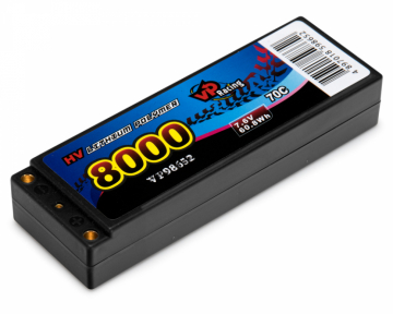 Li-Po Batteri 2S 7,6V 8000mAh 70C EFRA2019 i gruppen Elektronik / Batterier & laddare / Batterier / Li-Po hos Rynosx4 Hobbyshop AB (VP98652)