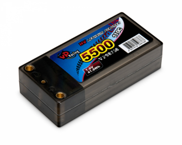 Li-Po Batteri 2S 7,6V 5500mAh 110C Shorty EFRA2019 i gruppen Elektronik / Batterier & laddare / Batterier / Li-Po hos Rynosx4 Hobbyshop AB (VP98768)