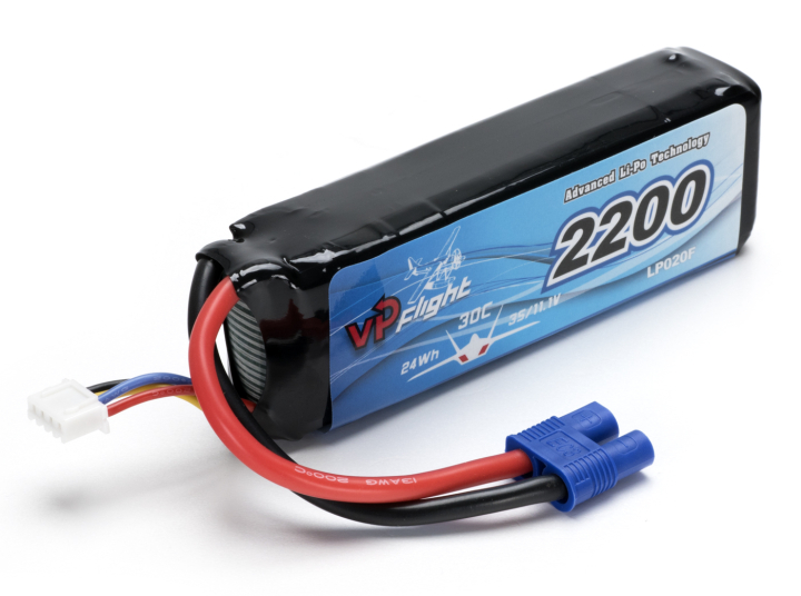 Li-Po Batteri 3S 11,1V 2200mAh 30C EC3-Kontakt i gruppen Elektronik / Batterier & laddare / Batterier / Li-Po hos Rynosx4 Hobbyshop AB (VPLP020EC3)