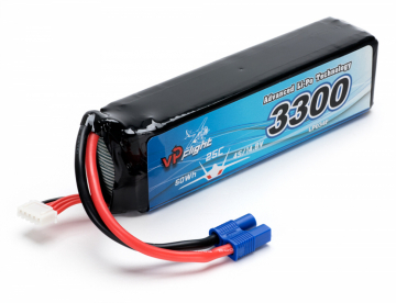 Li-Po Batteri 4S 14,8V 3300mAh 25C EC3-Kontakt i gruppen Elektronik / Batterier & laddare / Batterier / Li-Po hos Rynosx4 Hobbyshop AB (VPLP034EC3)