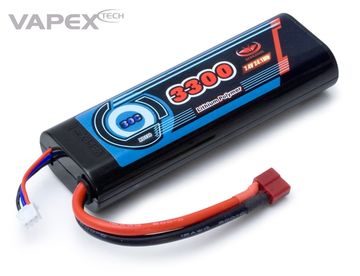 Li-Po Batteri 2S 7,4V 3300mAh 30C T-kontakt i gruppen Elektronik / Batterier & laddare / Batterier / Li-Po hos Rynosx4 Hobbyshop AB (VPRD330D2)