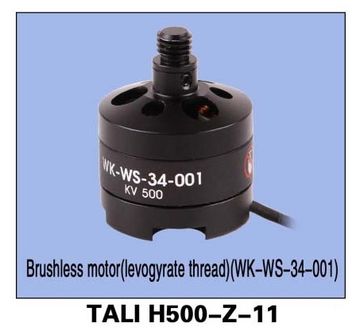 Motor WS-34-001 Svart TALI H500-Z-11 CCW i gruppen RADIOSTYRDA FLYG / Radiostyrda Drönare / Drönartillbehör / Elmotorer / Motorer (Drönare) hos Rynosx4 Hobbyshop AB (W226460400)