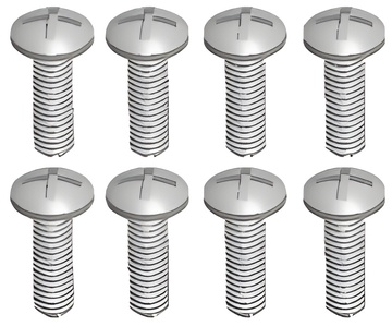 Phillips Skruv M2.5x8mm (8) i gruppen RADIOSTYRD BIL / Reservdelar / WL Delar hos Rynosx4 Hobbyshop AB (WL0101)
