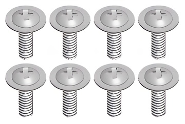 Phillips Skruv 2x10mm (8) i gruppen RADIOSTYRD BIL / Reservdelar / WL Delar hos Rynosx4 Hobbyshop AB (WL0362)