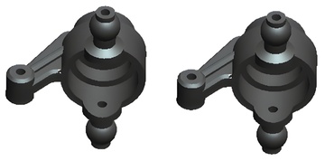 Styrspindel Fram V&H i gruppen RADIOSTYRD BIL / Reservdelar / WL Delar hos Rynosx4 Hobbyshop AB (WL0610)