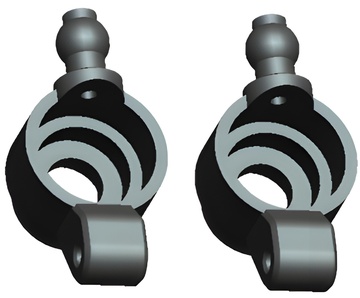 Hjulhub Bak V&H i gruppen RADIOSTYRD BIL / Reservdelar / WL Delar hos Rynosx4 Hobbyshop AB (WL0611)