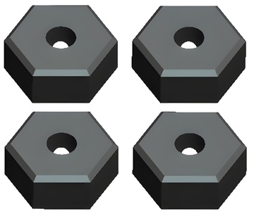 Hex Fälgnav (4) i gruppen RADIOSTYRD BIL / Reservdelar / WL Delar hos Rynosx4 Hobbyshop AB (WL0622)