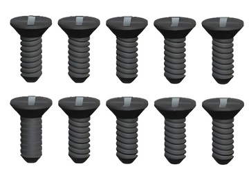 Phillips Försänkt Skruv 2x12mm (10) i gruppen RADIOSTYRD BIL / Reservdelar / WL Delar hos Rynosx4 Hobbyshop AB (WL0635)