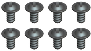 Phillips Skruv 2x8mm (8) i gruppen RADIOSTYRD BIL / Reservdelar / WL Delar hos Rynosx4 Hobbyshop AB (WL0657)