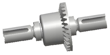 Differential Fram i gruppen RADIOSTYRD BIL / Reservdelar / WL Delar hos Rynosx4 Hobbyshop AB (WL1148)