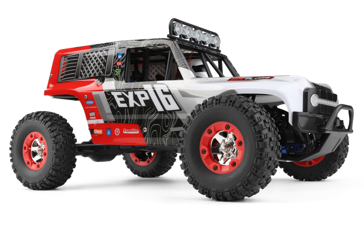 WL 124006 4WD Rock Climber 1/12 RTR Röd i gruppen RADIOSTYRD BIL / RC-BILAR / Radiostyrda bilar hos Rynosx4 Hobbyshop AB (WL124006-RED)