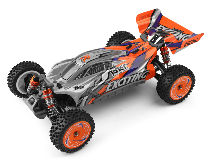 WL 124010 4WD Buggy 1/12 RTR Orange i gruppen RADIOSTYRD BIL / RC-BILAR / Radiostyrda bilar hos Rynosx4 Hobbyshop AB (WL124010-ORNG)