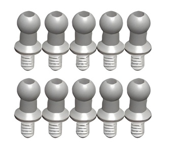 Kulleds Skruv 4.9x10.6mm (10) i gruppen RADIOSTYRD BIL / Reservdelar / WL Delar hos Rynosx4 Hobbyshop AB (WL1338)