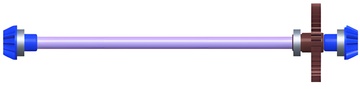 Drivaxel Mitten Set i gruppen RADIOSTYRD BIL / Reservdelar / WL Delar hos Rynosx4 Hobbyshop AB (WL1663)