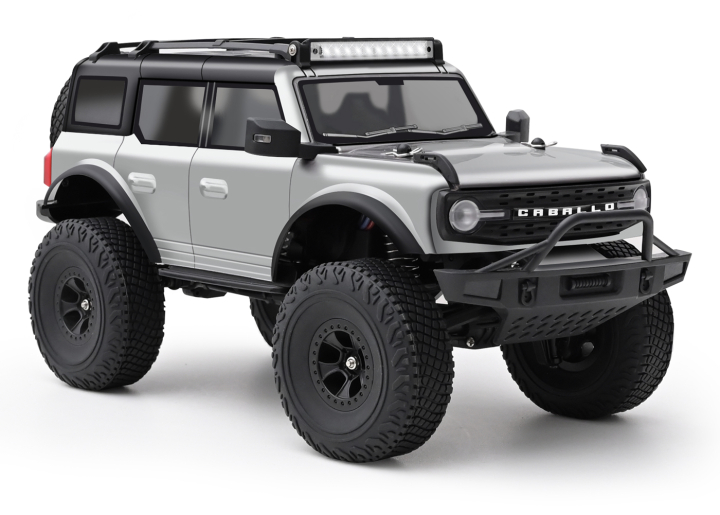 WL 184023 4WD Crawler 1/18 RTR Grå i gruppen RADIOSTYRD BIL / RC-BILAR / Radiostyrda bilar hos Rynosx4 Hobbyshop AB (WL184023-GREY)
