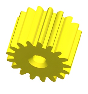 Motordrev Pinion i gruppen RADIOSTYRD BIL / Reservdelar / WL Delar hos Rynosx4 Hobbyshop AB (WL2033)