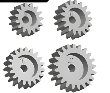 Motordrev Pinion Set i gruppen RADIOSTYRD BIL / Reservdelar / WL Delar hos Rynosx4 Hobbyshop AB (WL2256)