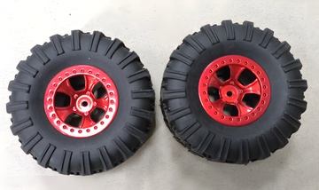 Däck & Fälg  (2) i gruppen RADIOSTYRD BIL / Reservdelar / WL Delar hos Rynosx4 Hobbyshop AB (WL2619)