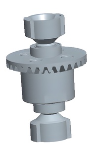 Differential Fram/Bak (1) i gruppen RADIOSTYRD BIL / Reservdelar / WL Delar hos Rynosx4 Hobbyshop AB (WL2990)