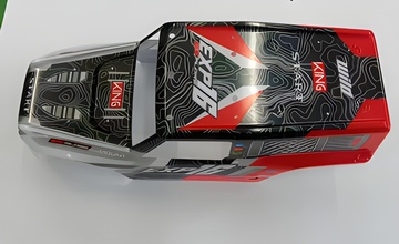 Kaross Röd/Svart i gruppen RADIOSTYRD BIL / Reservdelar / WL Delar hos Rynosx4 Hobbyshop AB (WL3016)