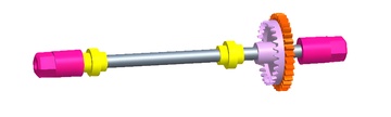Drivaxel Bak Set i gruppen RADIOSTYRD BIL / Reservdelar / WL Delar hos Rynosx4 Hobbyshop AB (WL3112)