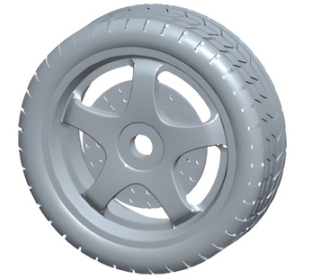 Däck & Fälg TPR i gruppen RADIOSTYRD BIL / Reservdelar / WL Delar hos Rynosx4 Hobbyshop AB (WL3118)