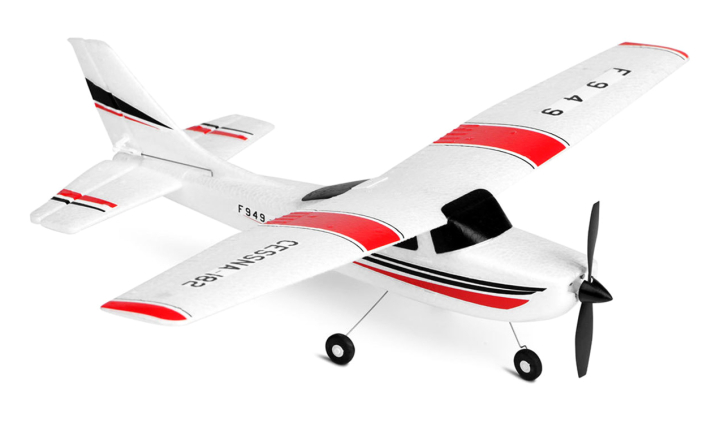 WL F949S Cessna 182 500mm RTF i gruppen RADIOSTYRDA FLYG / Radiostyrda Flygplan hos Rynosx4 Hobbyshop AB (WLF949S)