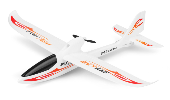 WL F959S Segelflyg 750mm RTF Röd i gruppen RADIOSTYRDA FLYG / Radiostyrda Flygplan hos Rynosx4 Hobbyshop AB (WLF959S-RED)