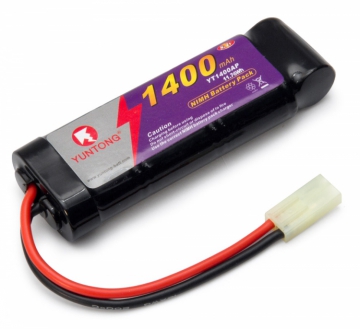 NiMH Batteri 8,4V 1400mAh (2/3A) Airsoft* i gruppen Elektronik / Batterier & laddare / Batterier / Airsoft hos Rynosx4 Hobbyshop AB (YT140084JST)