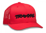 Traxxas Keps Trucker Style Svängd Skärm Röd