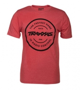 Traxxas T-shirt Röd Rund Logga Medium