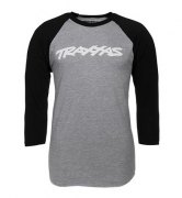 Traxxas T-shirt lngrmad Trx Raglan Gr/Svart M