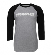 Traxxas T-shirt Lngrmad Gr/Svart Small