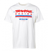 T-shirt Vit Traxxas Racing Heritage L