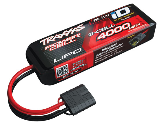 Traxxas Li-Po Batteri 3S 11,1V 4000mAh 25C iD-kontakt