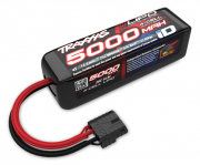 Traxxas Li-Po Batteri 4S 14,8V 5000mAh 25C iD-Kontakt (Kort) Utgtt!