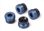 Traxxas Mutter fr Brarmskulled Aluminium Bl (4)