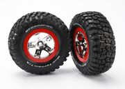 Traxxas Dck & Flg, BFGoodrich/SCT, 4WD/2WD Bak (2)*